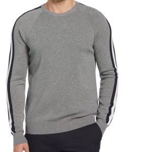 NEW PERRY ELLIS STITCH CREW NECK SWEATER